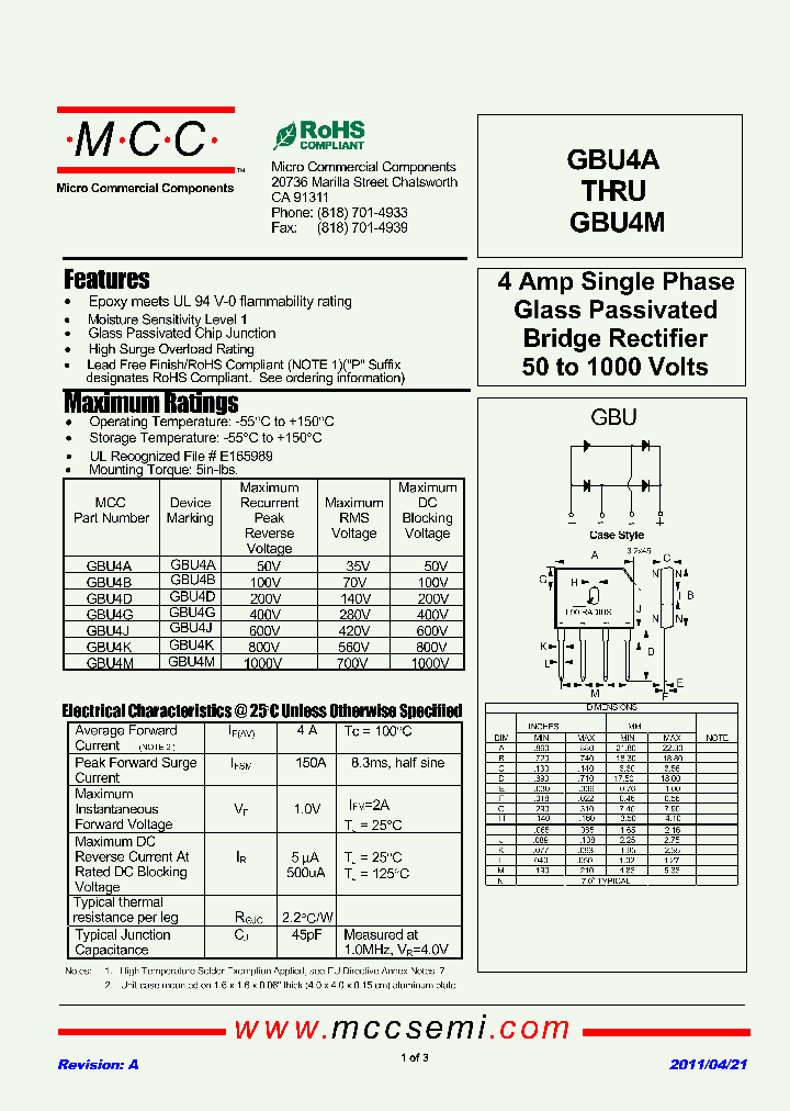 GBU4K-BP_4753224.PDF Datasheet