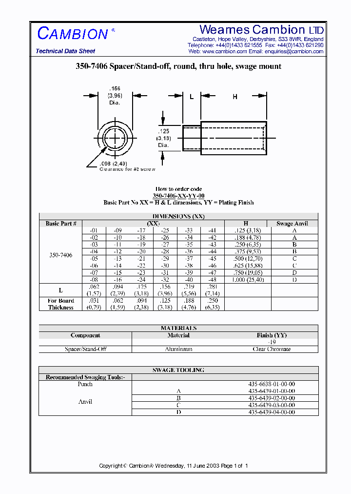 350-7406_4754019.PDF Datasheet