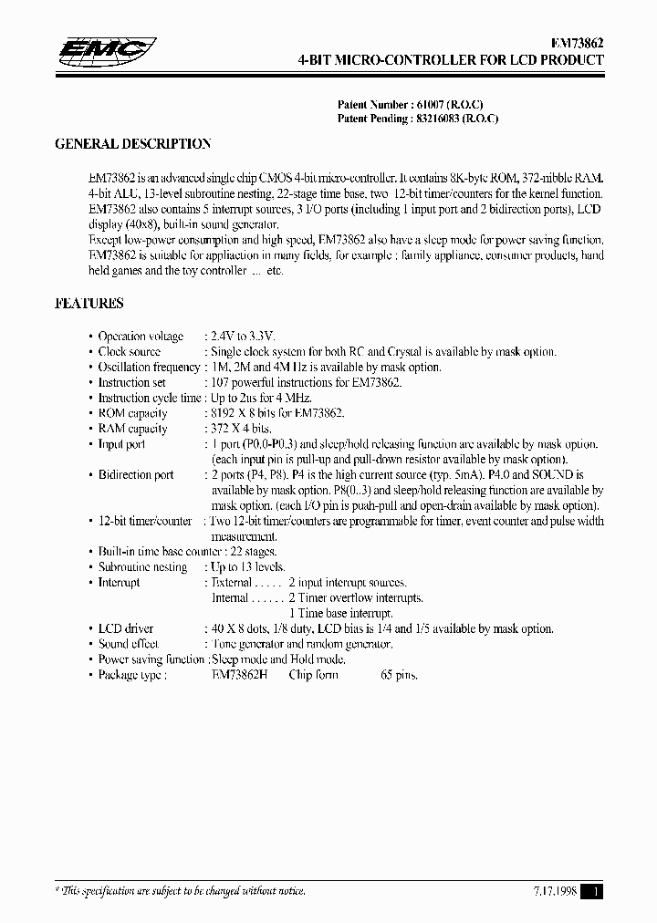 EM73862_4754380.PDF Datasheet