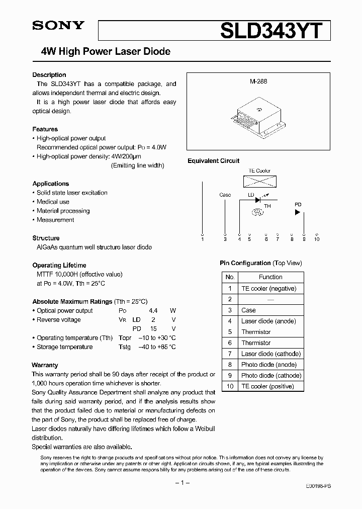 SLD343YT_4759720.PDF Datasheet