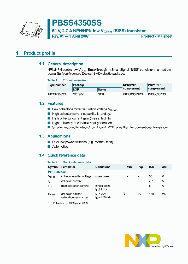 PBSS4350SS115_4759777.PDF Datasheet