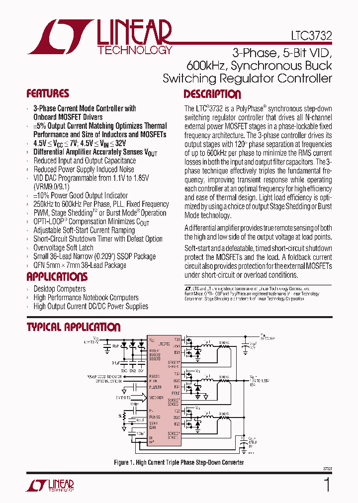 LTC3732CGPBF_4756948.PDF Datasheet