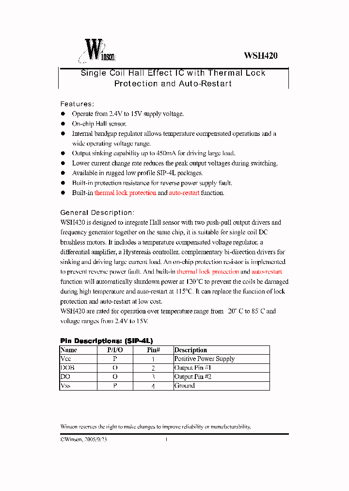 WSH420-XPAN3_4763837.PDF Datasheet