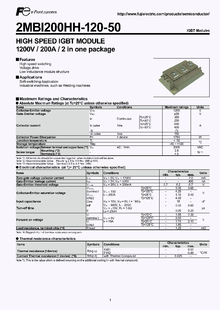 2MBI200HH-120-50_4764289.PDF Datasheet