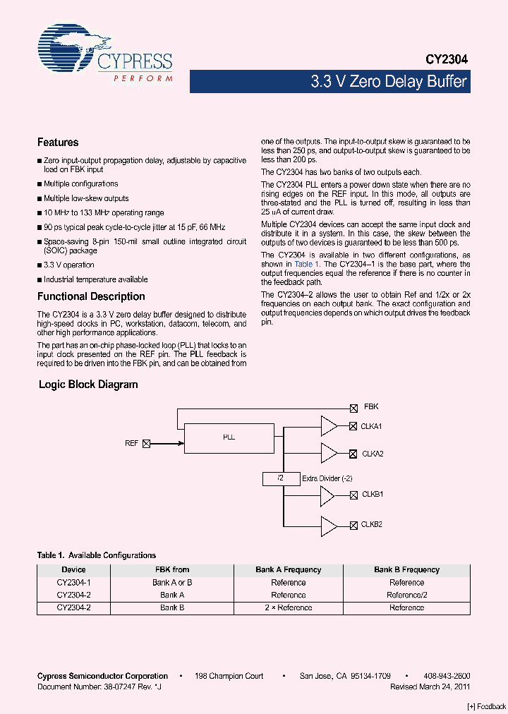 CY2304SXC-2T_4765123.PDF Datasheet