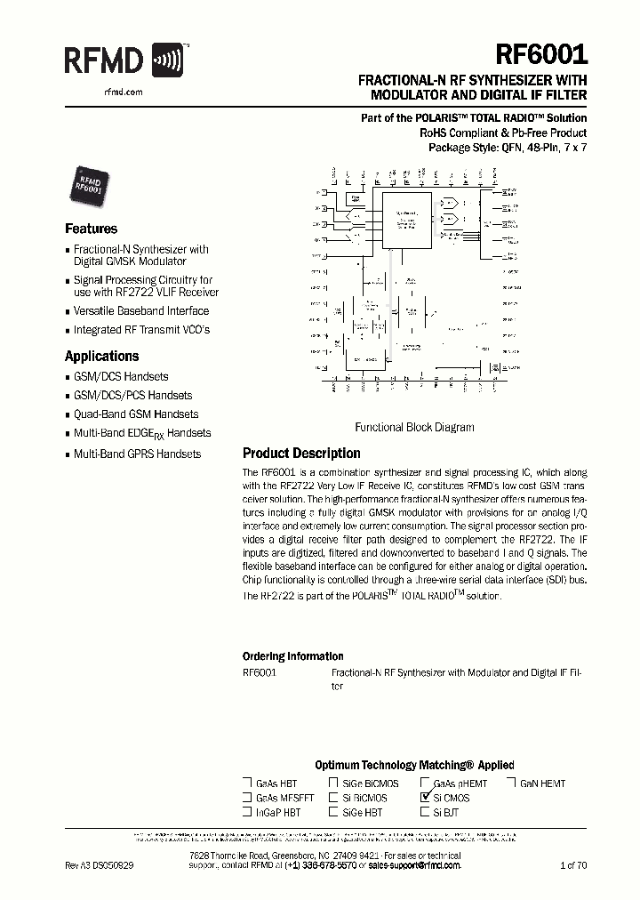 RF60011_4765428.PDF Datasheet
