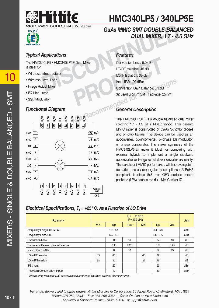 HMC340LP510_4767001.PDF Datasheet