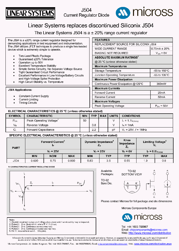 J504TO-92_4766958.PDF Datasheet