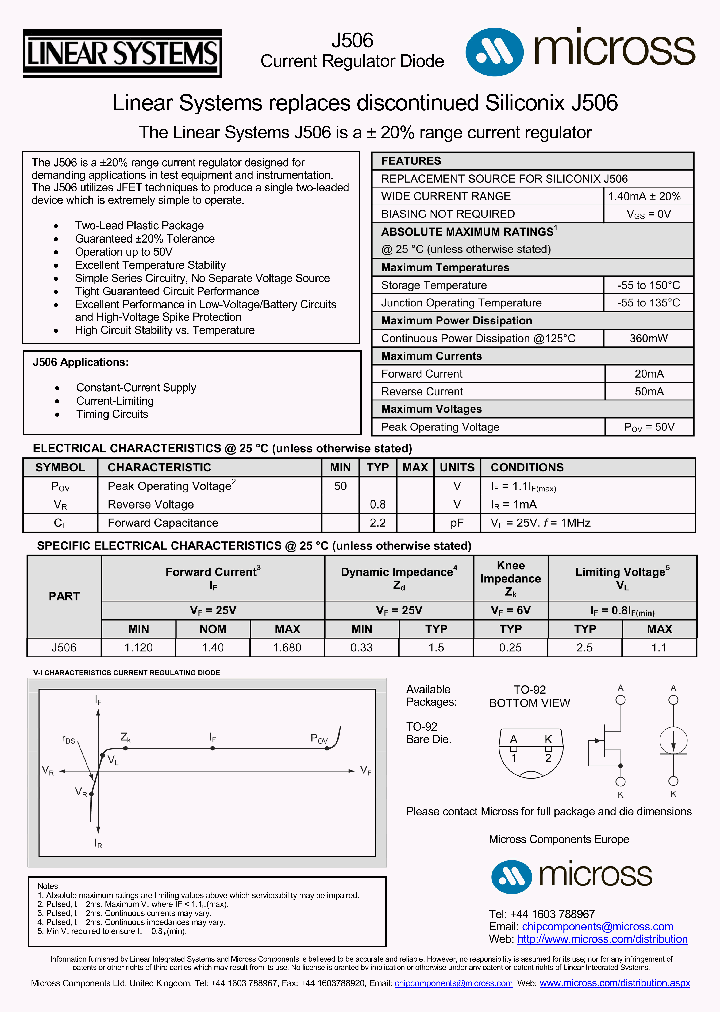 J506TO-92_4766960.PDF Datasheet