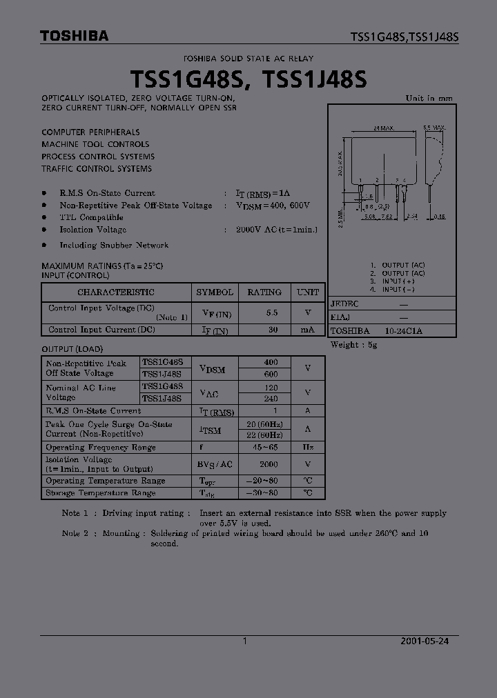 TSS1J48S_4770241.PDF Datasheet