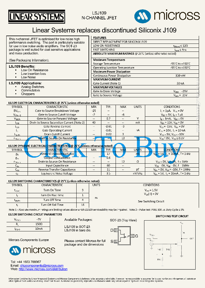 LSJ109_4770737.PDF Datasheet