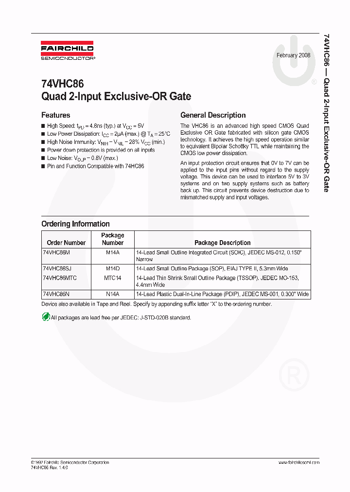 74VHC86SJ08_4771012.PDF Datasheet