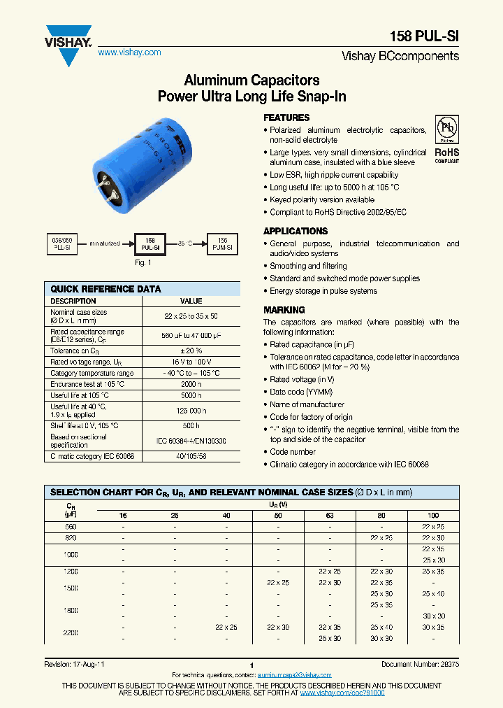 158PUL-SI11_4774097.PDF Datasheet