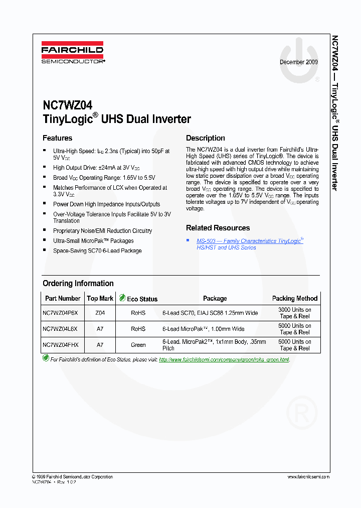 NC7WZ04L6X09_4774643.PDF Datasheet