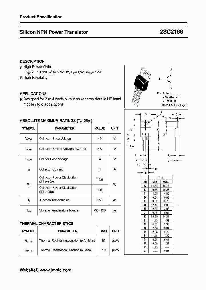 2SC2166_4778600.PDF Datasheet
