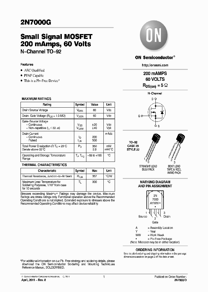 2N7000G11_4778606.PDF Datasheet