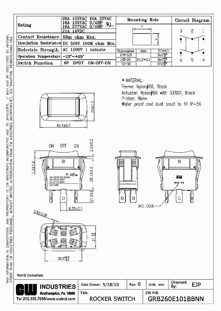 GRB260E101BBNN_4778783.PDF Datasheet