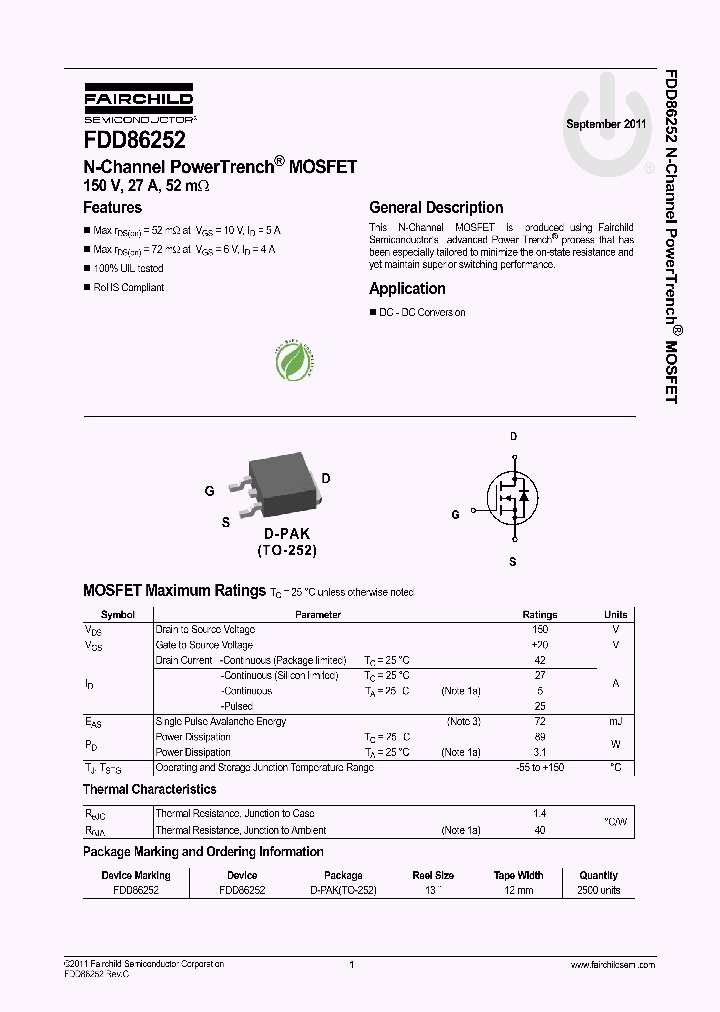 FDD86252_4779441.PDF Datasheet