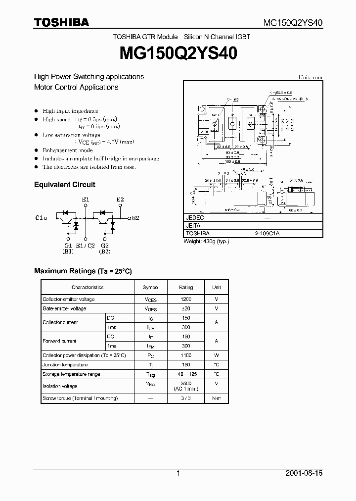 MG150Q2YS40_4780099.PDF Datasheet
