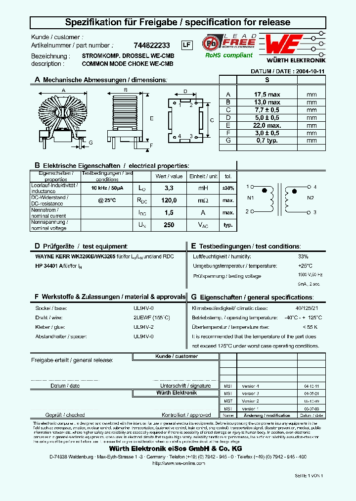 744822233_4780209.PDF Datasheet