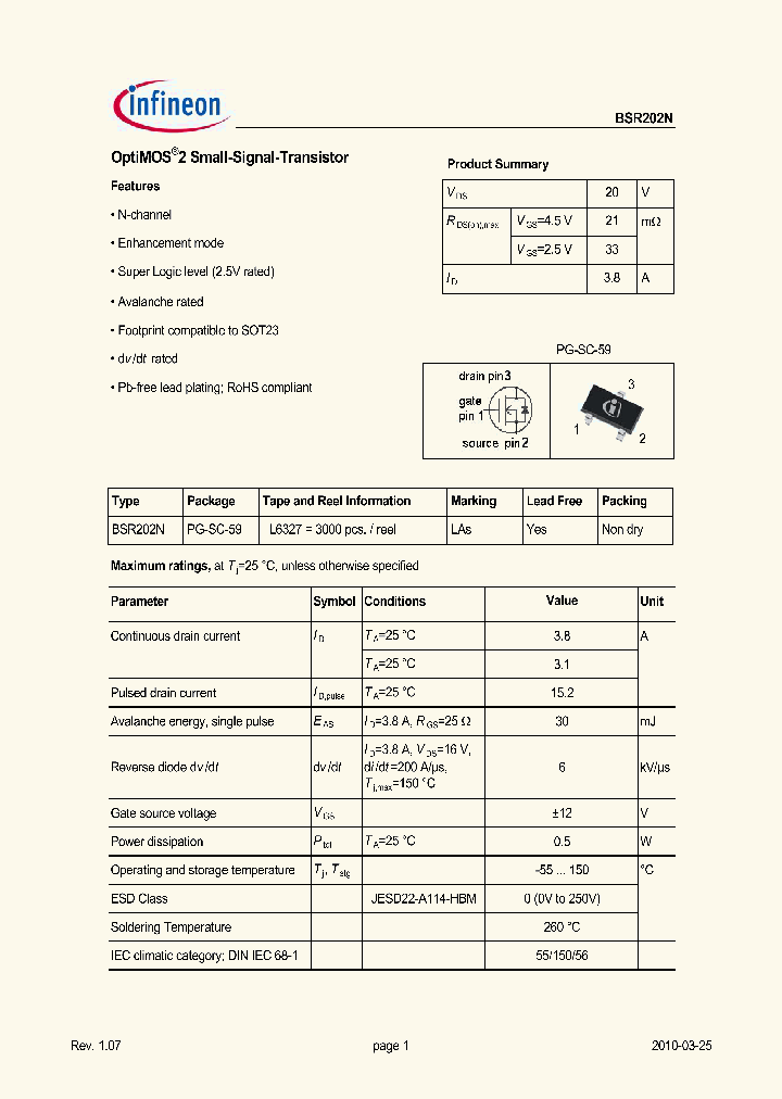 BSR202N_4781294.PDF Datasheet