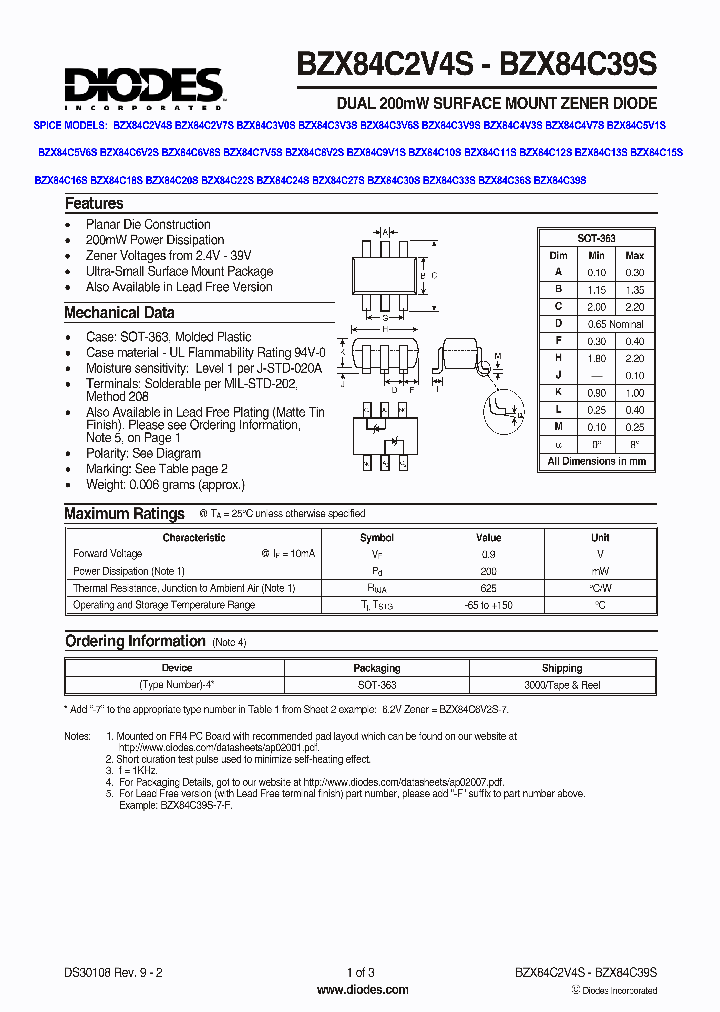 BZX84C39S_4783050.PDF Datasheet