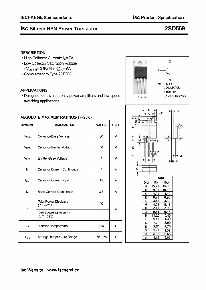 2SD569_4783992.PDF Datasheet