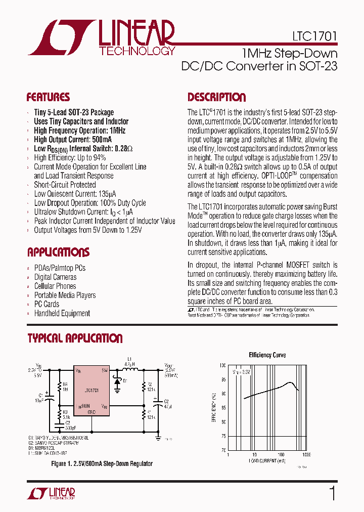 LTC1701ES5TRPBF_4786033.PDF Datasheet