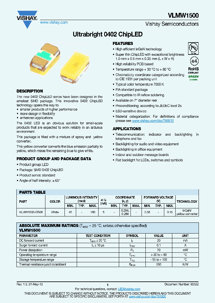 VLMW1500_4786832.PDF Datasheet
