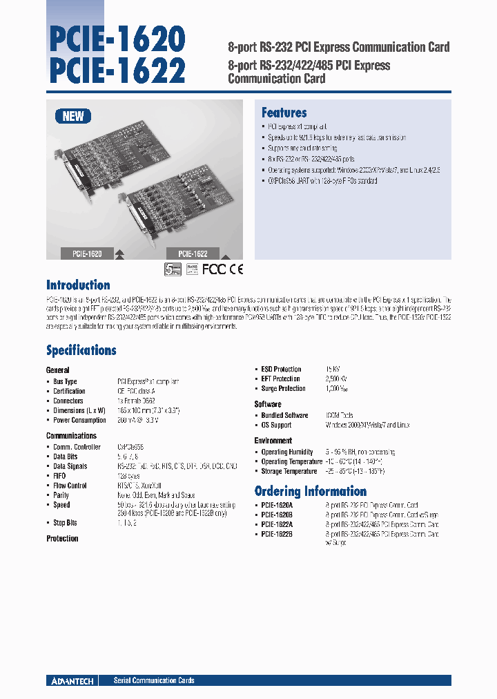 PCIE-1620_4787150.PDF Datasheet