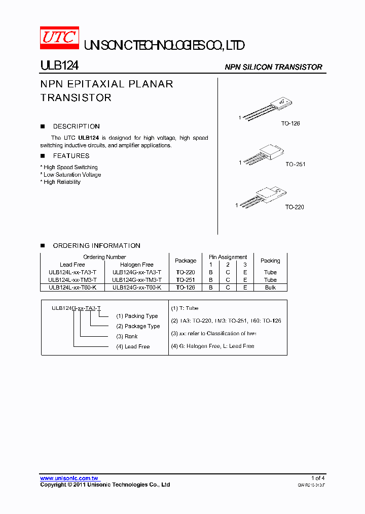 ULB124L-XX-TA3-T_4787387.PDF Datasheet