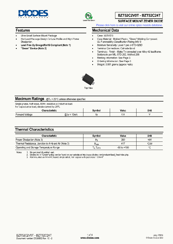 BZT52C2V7T-7_4788102.PDF Datasheet