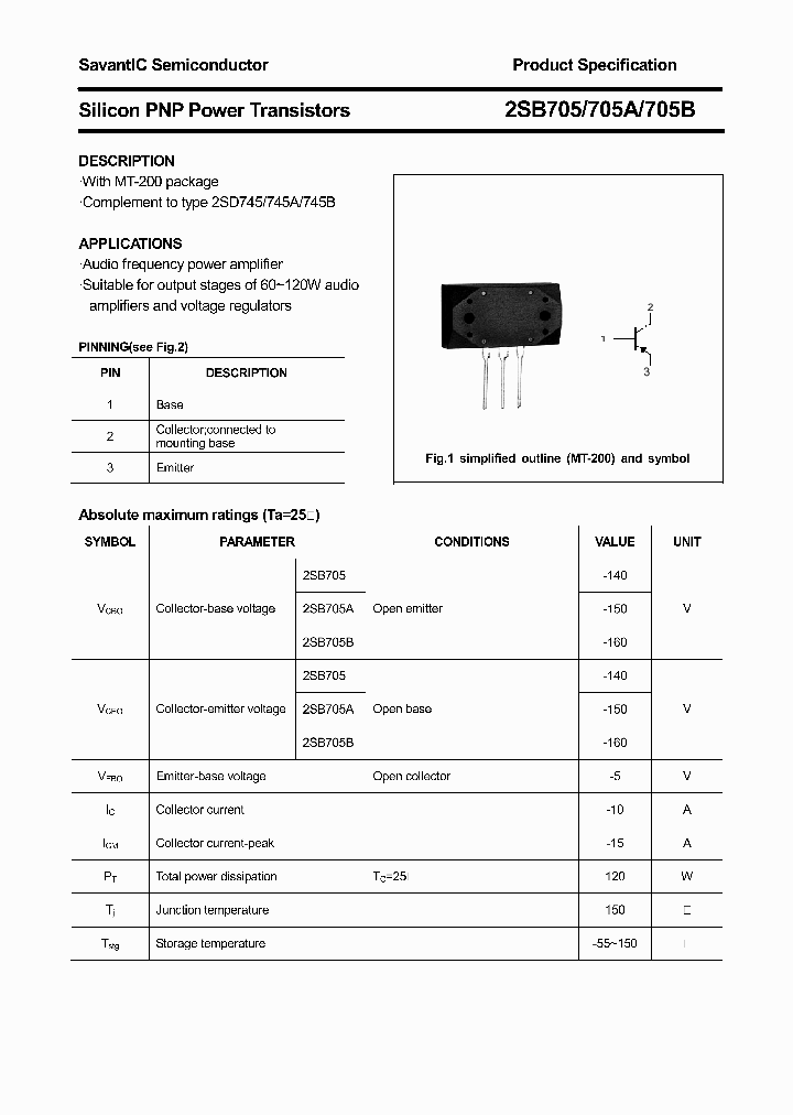 2SB705_4789348.PDF Datasheet
