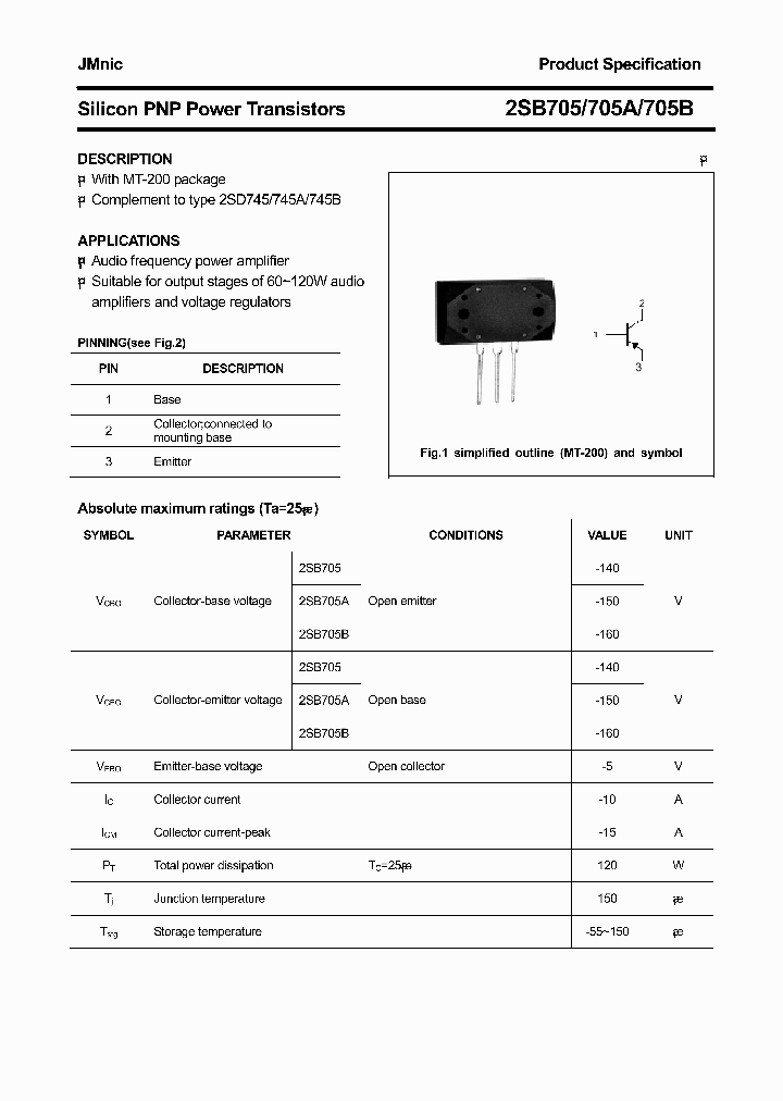 2SB705_4789349.PDF Datasheet