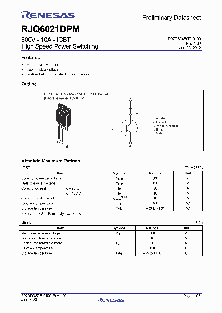 RJQ6021DPM_4791604.PDF Datasheet