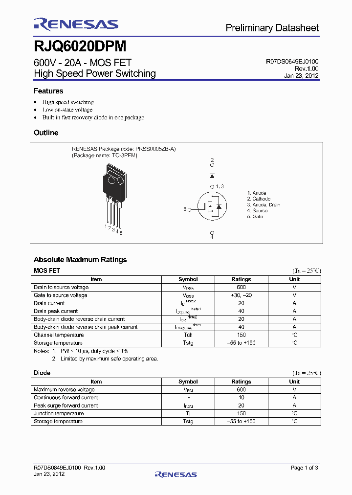 RJQ6020DPM_4791603.PDF Datasheet