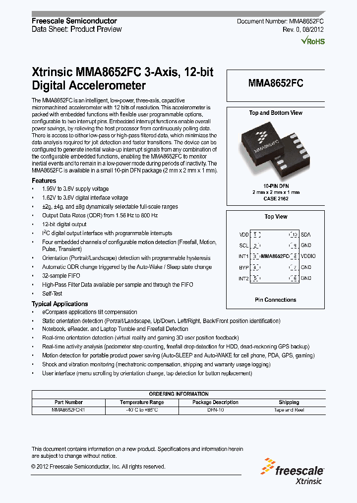 MMA8652FCR1_4792250.PDF Datasheet