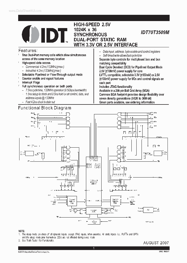 IDT70T3509M_4793547.PDF Datasheet