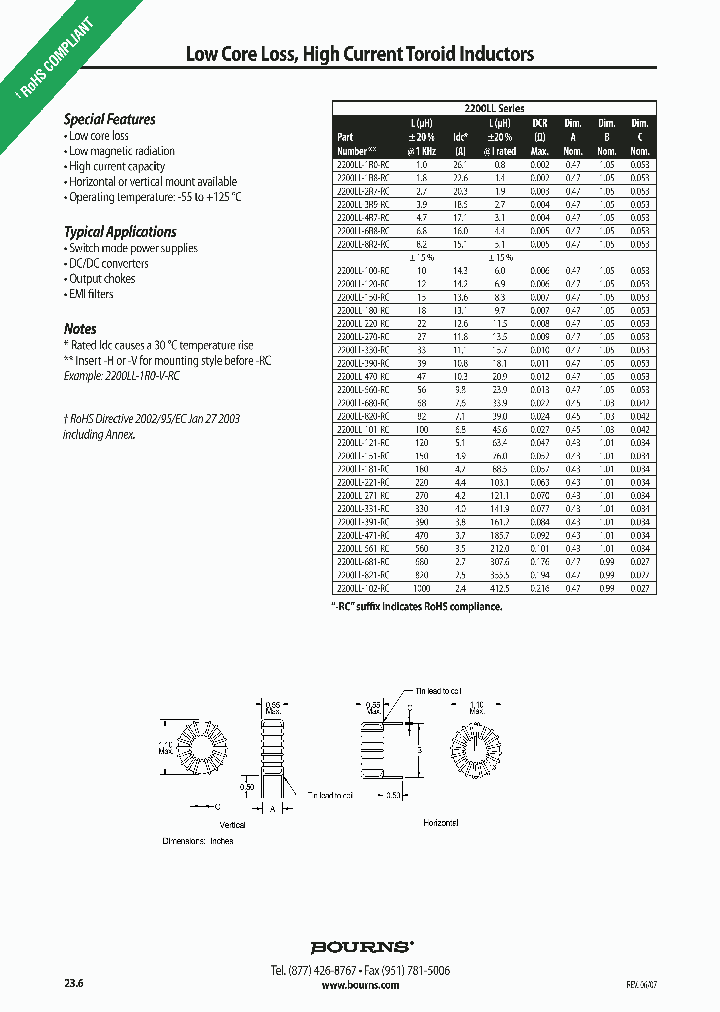 2200LL-220H-RC_4793442.PDF Datasheet