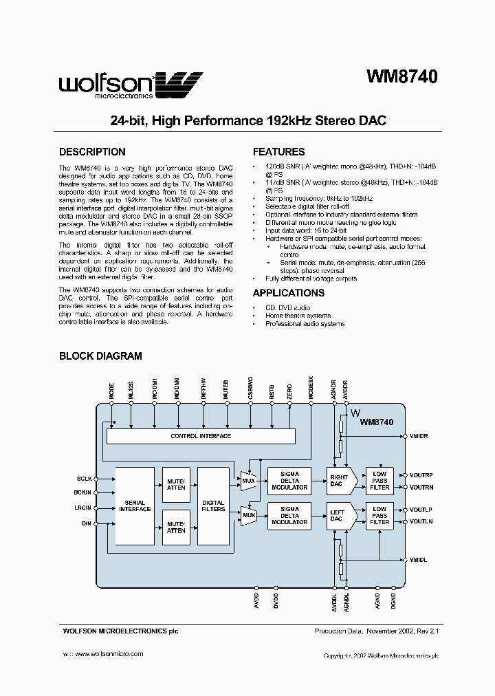 WM8740_4794289.PDF Datasheet