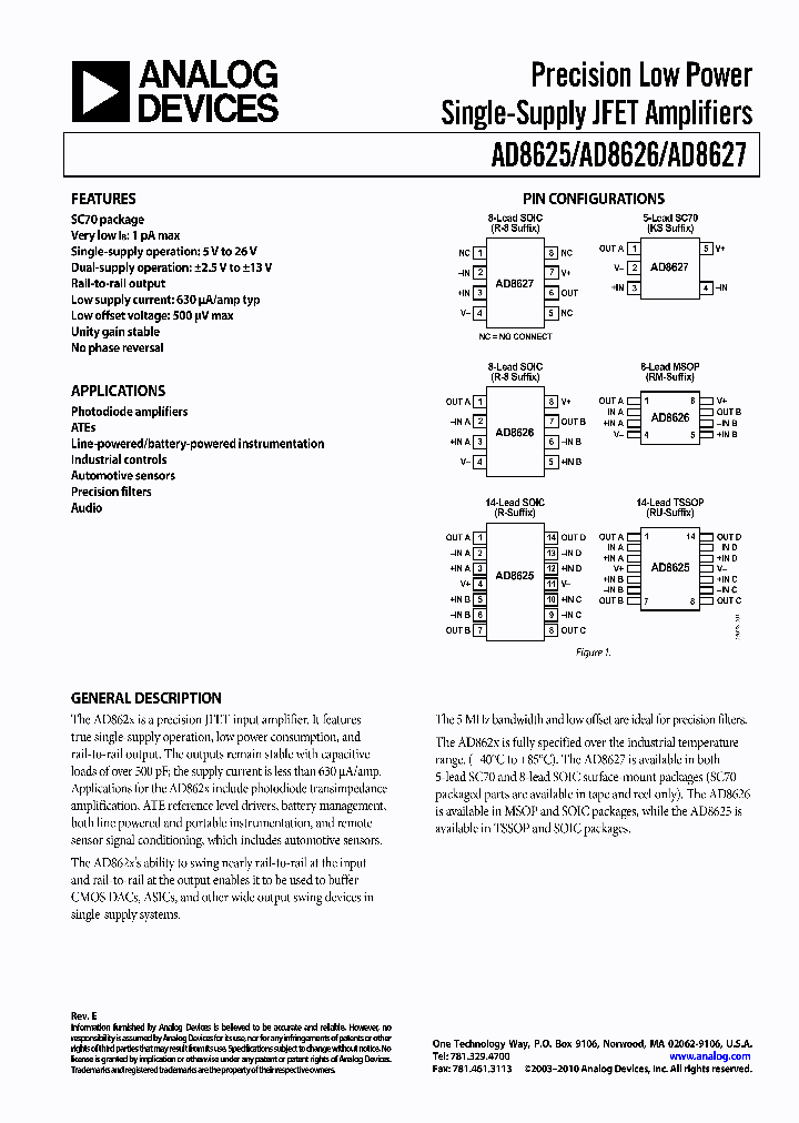 AD8626ARMZ-REEL_4795176.PDF Datasheet