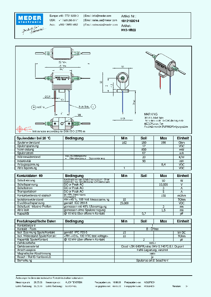 H12-1B69DE_4797649.PDF Datasheet