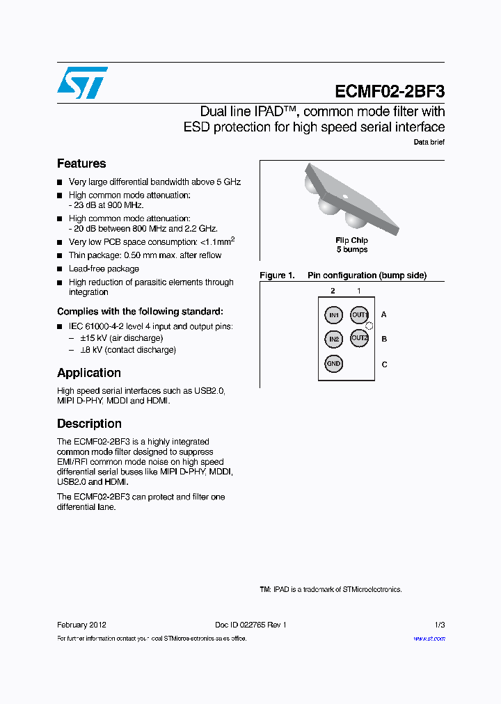 ECMF02-2BF3_4797881.PDF Datasheet