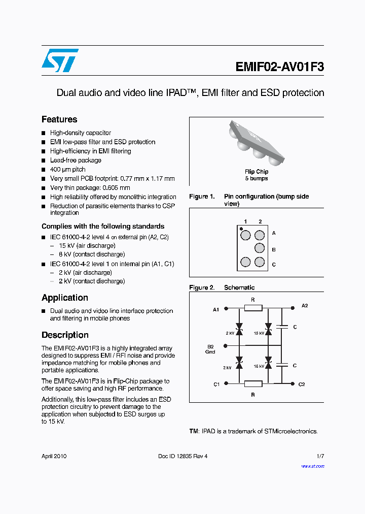 EMIF02-AV01F310_4798012.PDF Datasheet