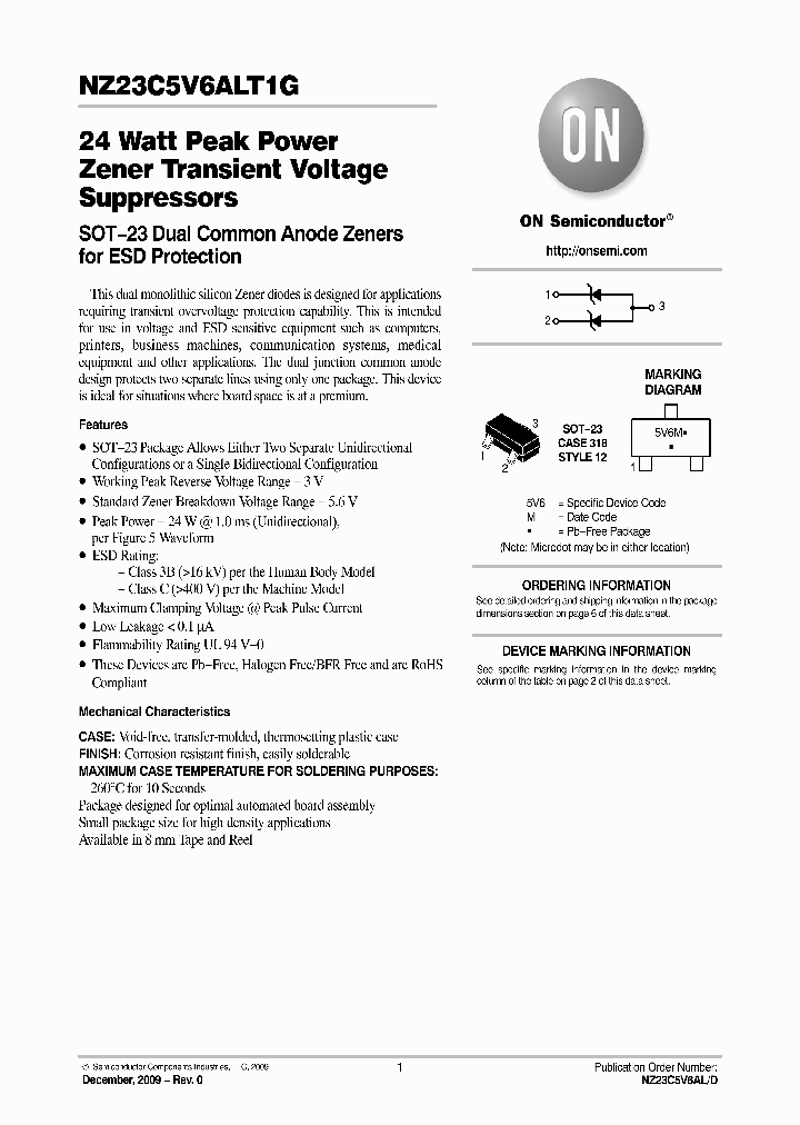 NZ23C5V6ALT1G_4799333.PDF Datasheet
