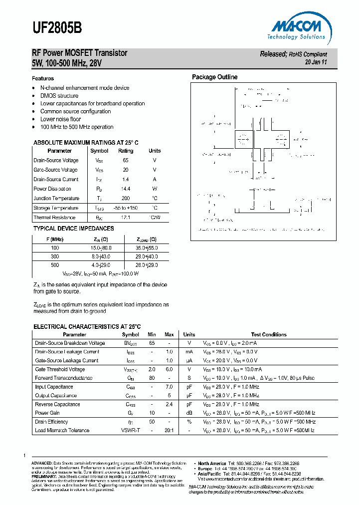UF2805B11_4799818.PDF Datasheet