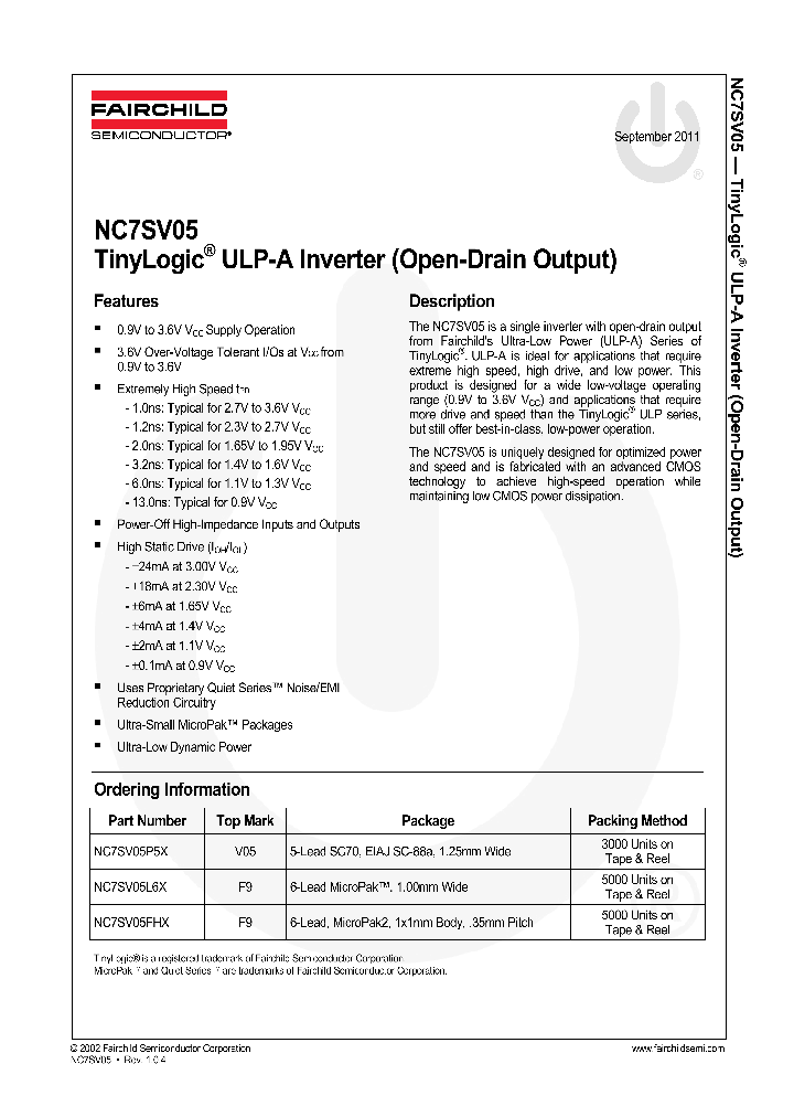 NC7SV05L6X11_4800091.PDF Datasheet