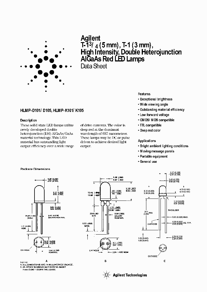 HLMP-K105-LO0A2_4803930.PDF Datasheet