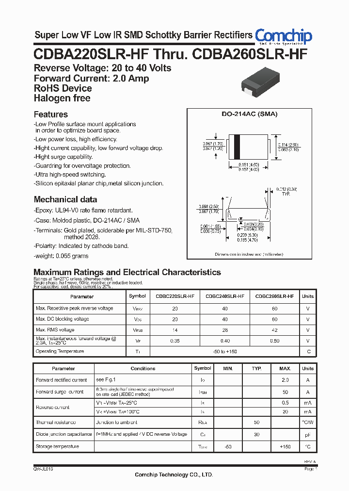 CDBA220SLR-HF_4803858.PDF Datasheet