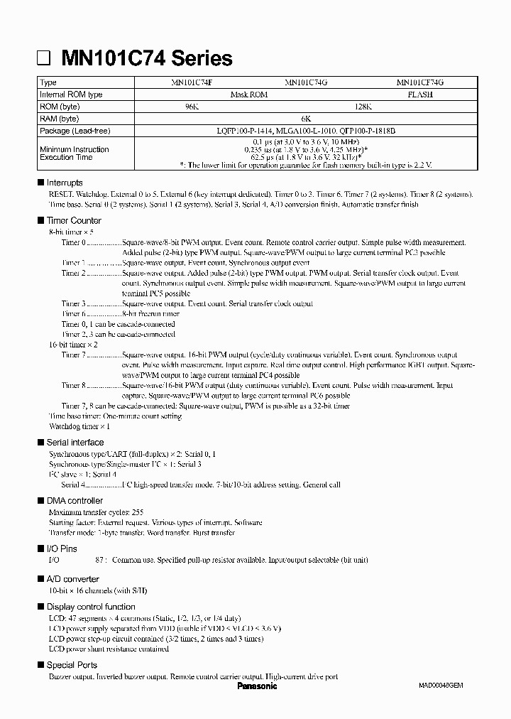 MN101C74_4806335.PDF Datasheet